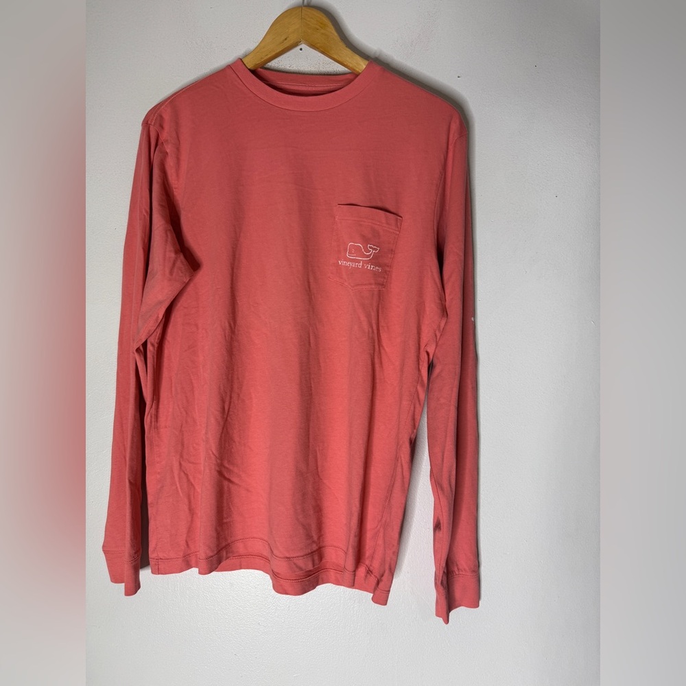 Vineyard Vines Men’s Small Orange Long Sleeve T-shirt‎